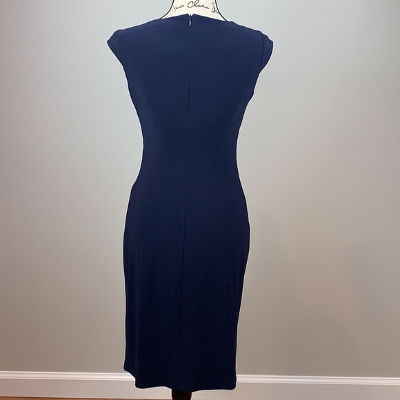 Lauren Ralph Lauren Wrap-Style Jersey Dress NWT - Picture 4 of 7